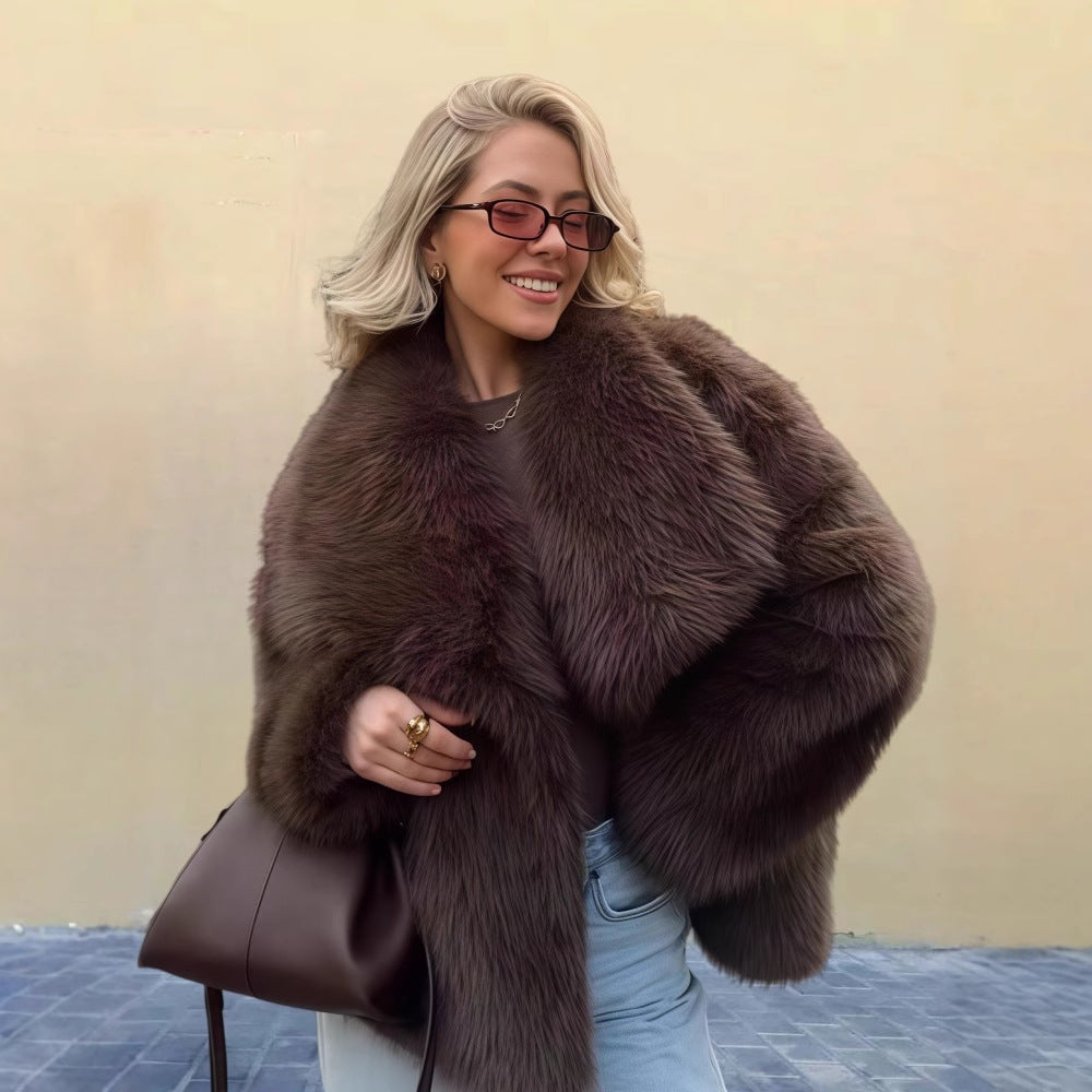 Faux Fur Coat