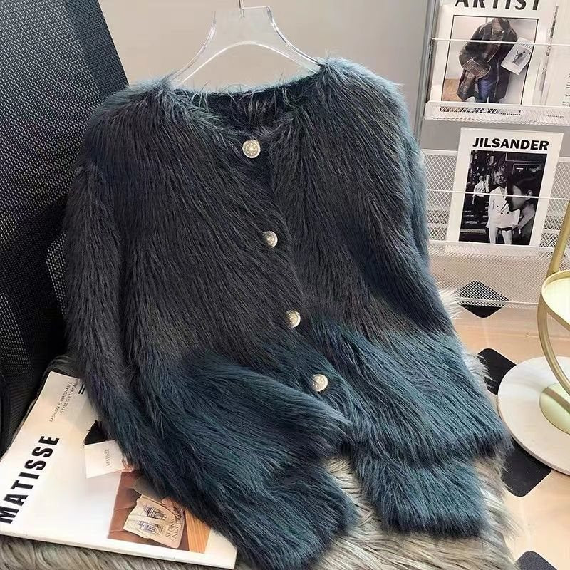 Autumn Winter Velvet Coat