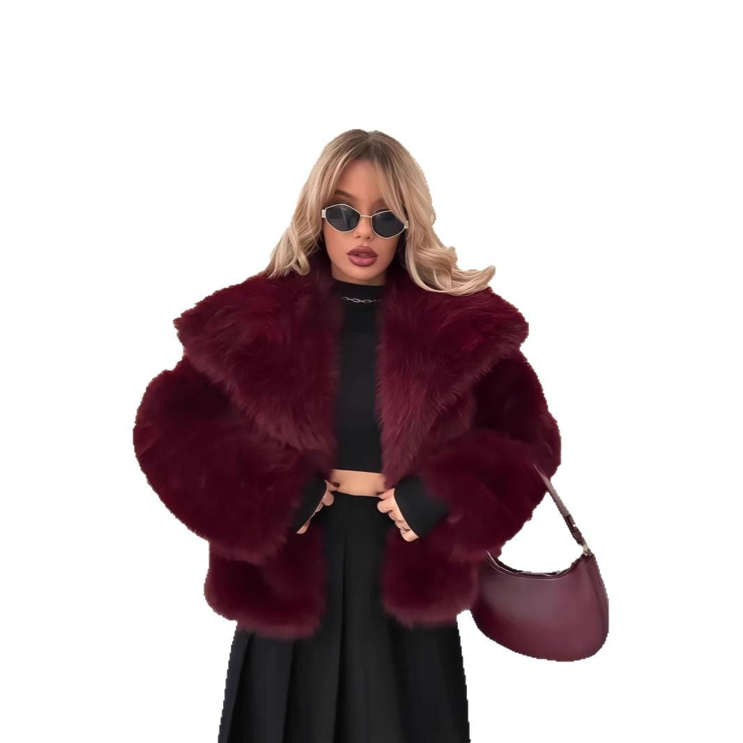 Faux Fur Coat